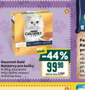GOURMET GOLD KONZERVY PRO KOKY