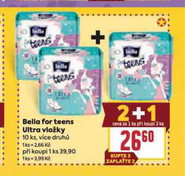 BELLA FOR TEENS ULTRA VLOKY