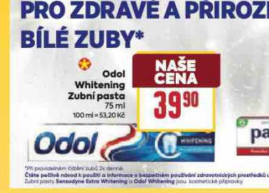 ODOL WHITENING ZUBN PASTA