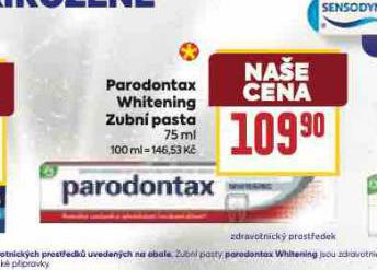 PARODINTAX WHITENING ZUBN PASTA
