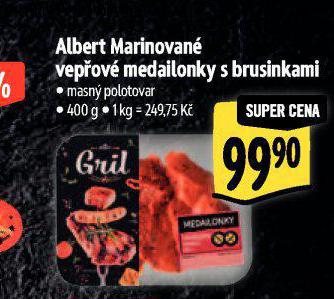 MARINOVAN VEPOV MEDAILONKY S BRUSINKAMI