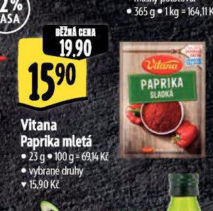 VITANA PAPRIKA MLET