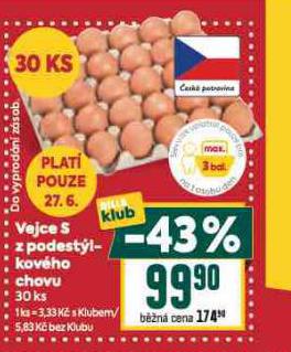 VEJCE S 30 ks