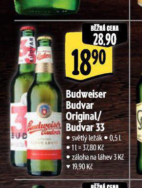 PIVO BUDWEISER BUDVAR