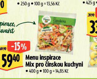 MENU INSPIRACE MIX PRO NSKOU KUCHYNI