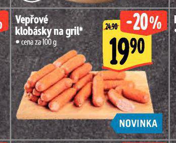VEPOV KLOBSKY NA GRIL