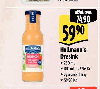 HELLMANN'S DRESINK