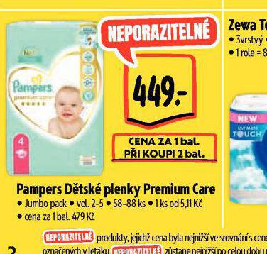 PAMPERS DTSK PLENKY