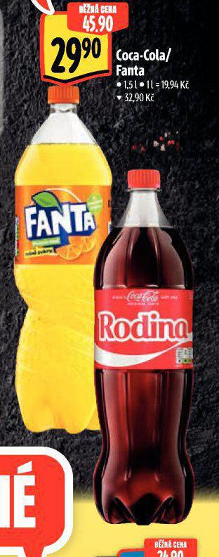 COCA COLA, FANTA