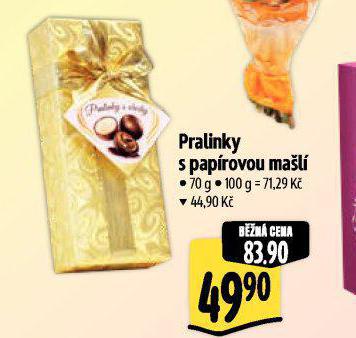 PRALINKY S PAPROVOU MAL