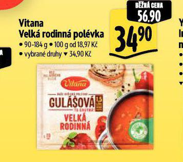 VITANA VELK RODINN POLVKA