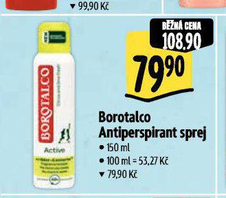 BOROTALCO ANTIPERSPIRANT