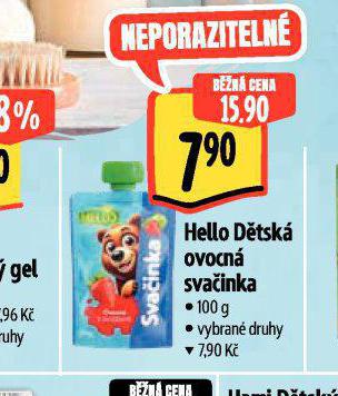 HELLO DTSK OVOCN PESNDVKA