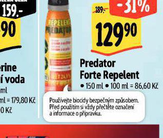 PREDATOR FORTE REPELENT