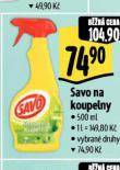 SAVO ISTI NA KOUPELNY
