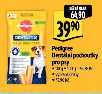 PEDIGREE DENTLN POCHOUTKY PRO PSY