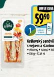 KRLOVSK SENDVI S VEJCEM A SLANINOU