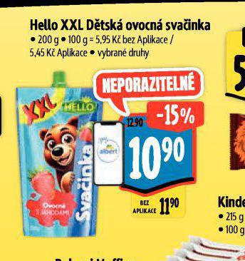 HELLO XXL OVOCN PES NDVKA