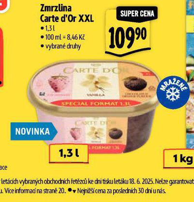 CARTE DOR SLAN KARAMEL XXL