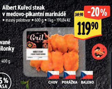 KUEC STEAK V MEDOVO-PIKANTN MARIND