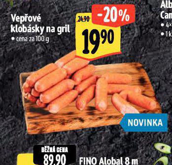VEPOV KLOBSKY NA GRIL
