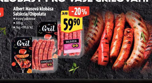 MASOV KLOBSA SALSICCIA / CHIPOLATA