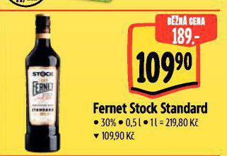 FERNET STOCK STANDARD