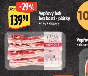 VEPOV BOK BEZ KOSTI PLTKY