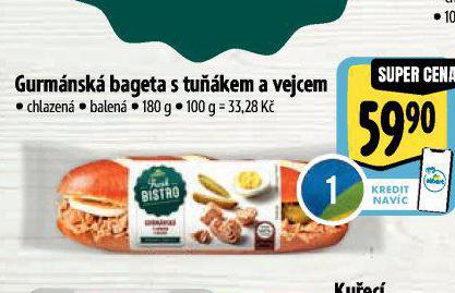 GURMNSK BAGETA S TUKEM A VEJCEM
