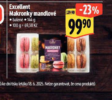 EXCELLENT MAKRONKY MANDLOV