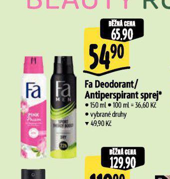 FA DEODORANT
