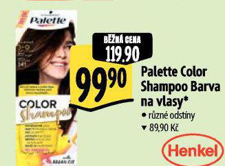 PALETTE BARVA NA VLASY