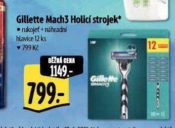 GILLETTE MACH3 HOLC STROJEK
