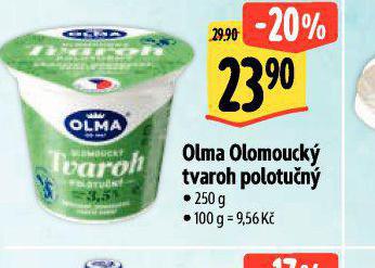 OLMA OLOMOUCK TVAROH POLOTUN