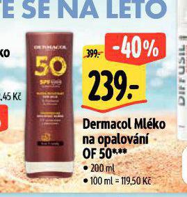DERMACOL MLKO NA OPALOVN