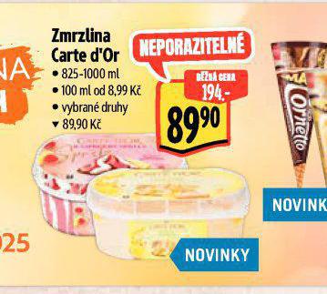 ZMRZLINA CARTE DOR