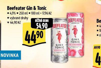 BEEFEATER GIN & TONIC