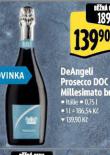 DEANGELI PROSECCO DOC MILLESIMATO BRUT