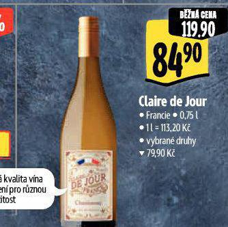 CLAIRE DE JOUR