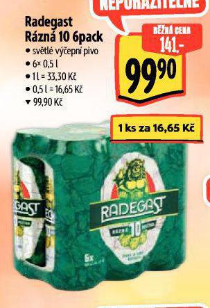 PIVO RADEGAST RZN 10