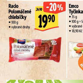 RACIO PLOMEN CHLEBKY