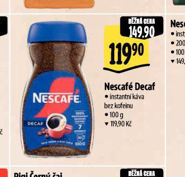 NESCAF DECAF INSTANTN KVA