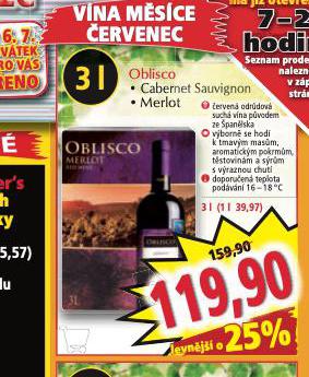 OBLISCO CABERNET SAUVIGNON