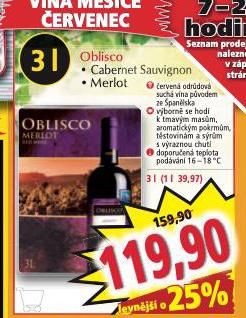 OBLISCO MERLOT