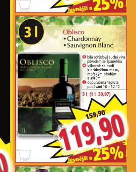 OBLISCO CHARDONNAY