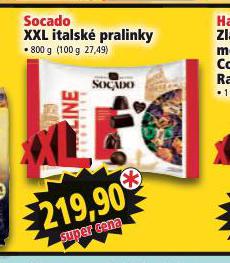 SOCADO ITALSK PRALINKY