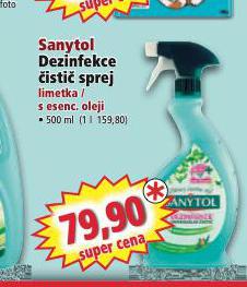 SANYTOL DEZINFEKCE