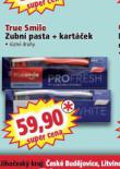 TRUE SMILE ZUBN PASTA + KARTEK
