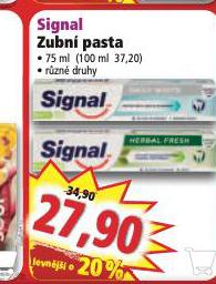 SIGNAL ZUBN PASTA
