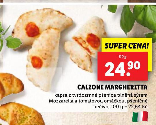 CALZONE MARGHERITTA
